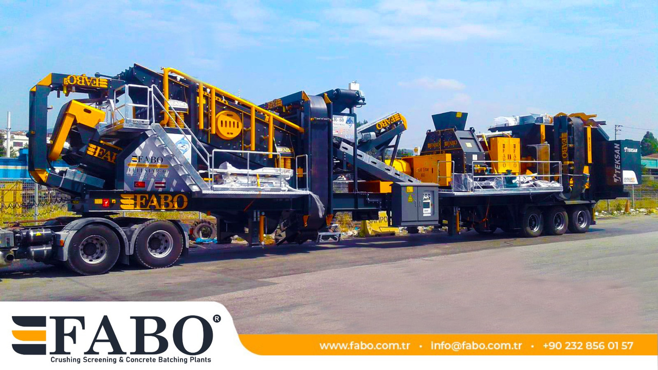 Uus Lõuapurustaja FABO mobile jaw crusher: pilt 16