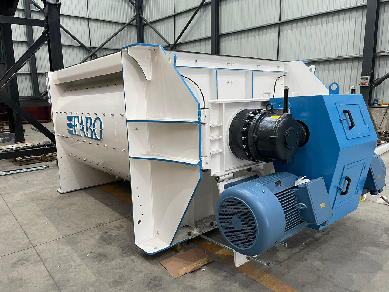 FABO twin shaft mixer - Segumasin: pilt 2 FABO twin shaft mixer - Segumasin: pilt 2