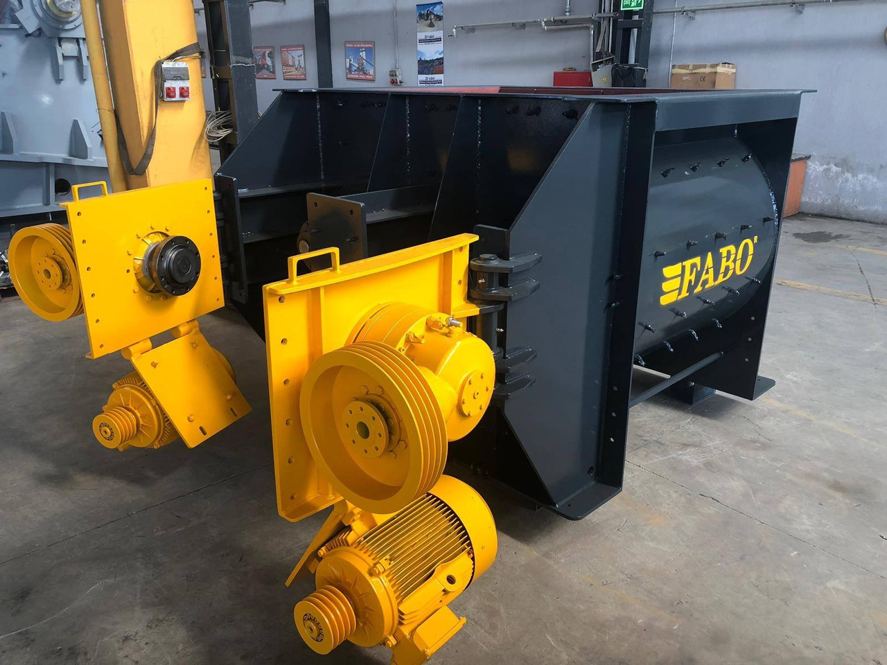 FABO twin shaft mixer - Segumasin: pilt 5 FABO twin shaft mixer - Segumasin: pilt 5