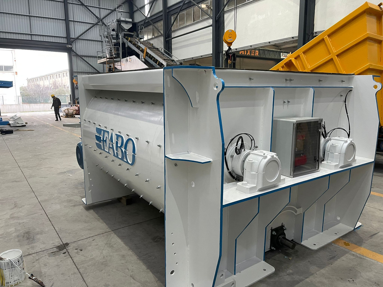 FABO twin shaft mixer - Segumasin: pilt 3 FABO twin shaft mixer - Segumasin: pilt 3