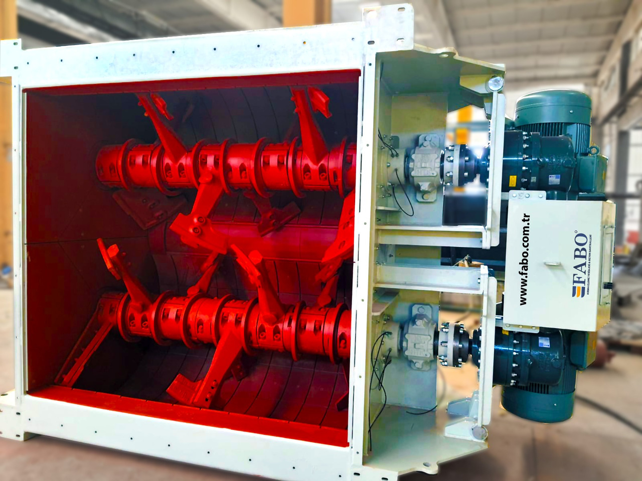 FABO twin shaft mixer - Segumasin: pilt 1 FABO twin shaft mixer - Segumasin: pilt 1