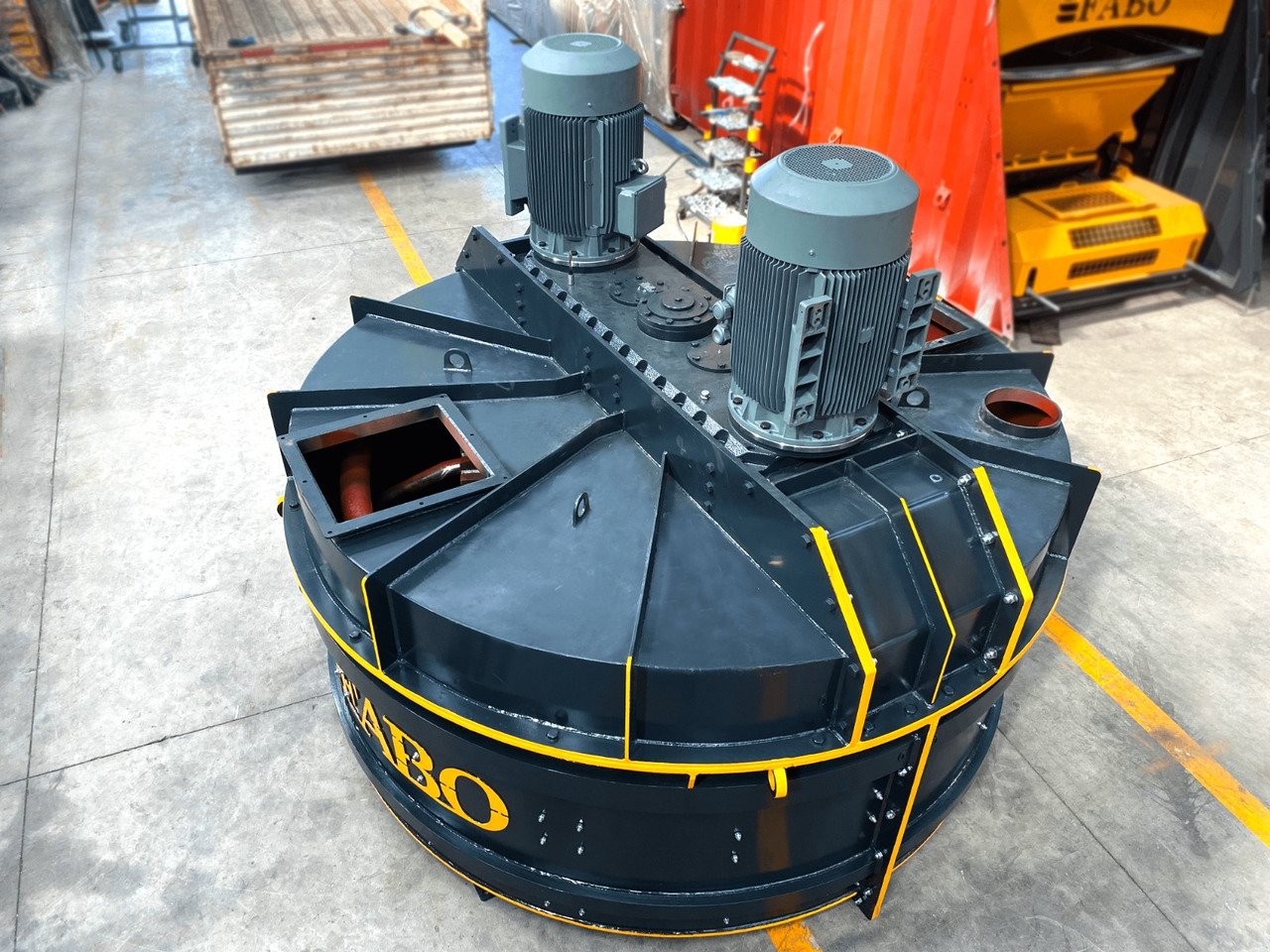 FABO twin shaft mixer - Segumasin: pilt 3 FABO twin shaft mixer - Segumasin: pilt 3