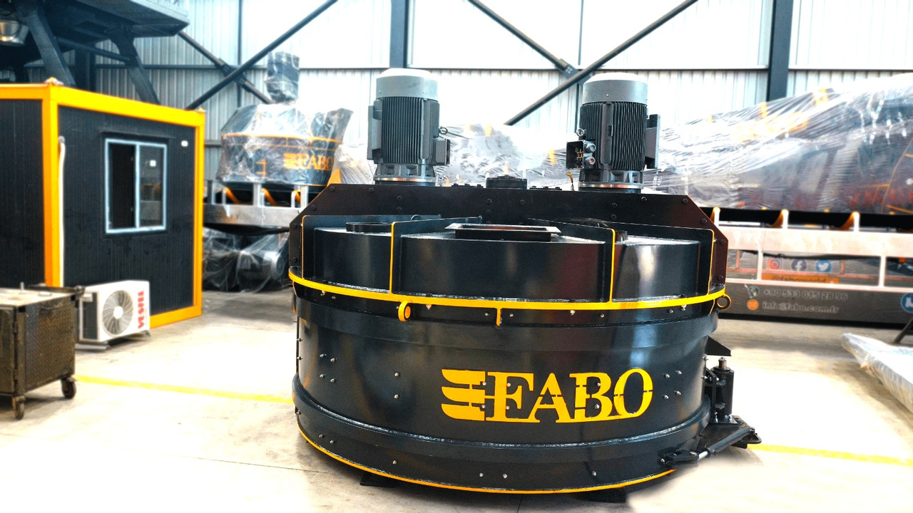 FABO twin shaft mixer - Segumasin: pilt 2 FABO twin shaft mixer - Segumasin: pilt 2