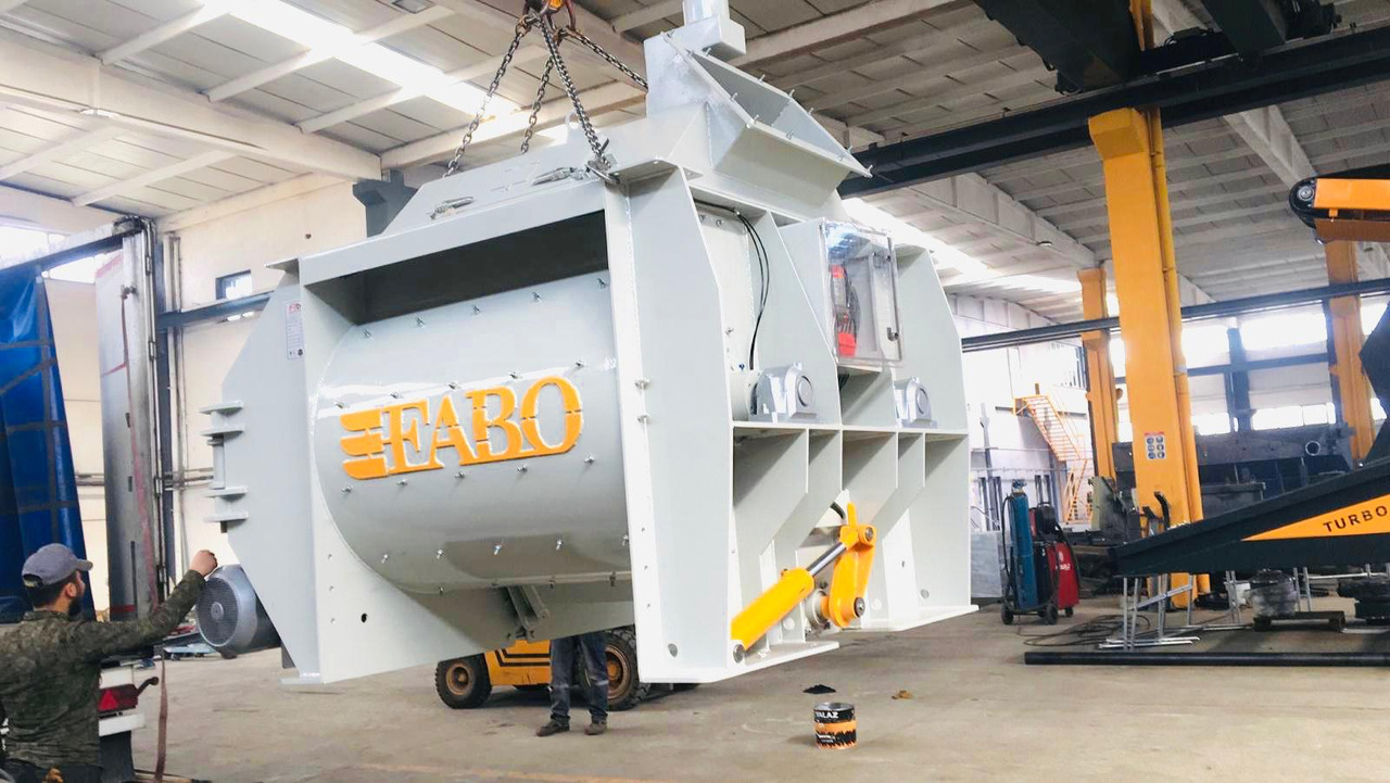 FABO twin shaft mixer - Segumasin: pilt 1 FABO twin shaft mixer - Segumasin: pilt 1