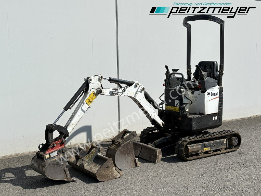 BOBCAT Minibagger E 10 verstellbares Fahrwerk 710 - 1.100 mm, - Miniekskavaator: pilt 1 BOBCAT Minibagger E 10 verstellbares Fahrwerk 710 - 1.100 mm, - Miniekskavaator: pilt 1