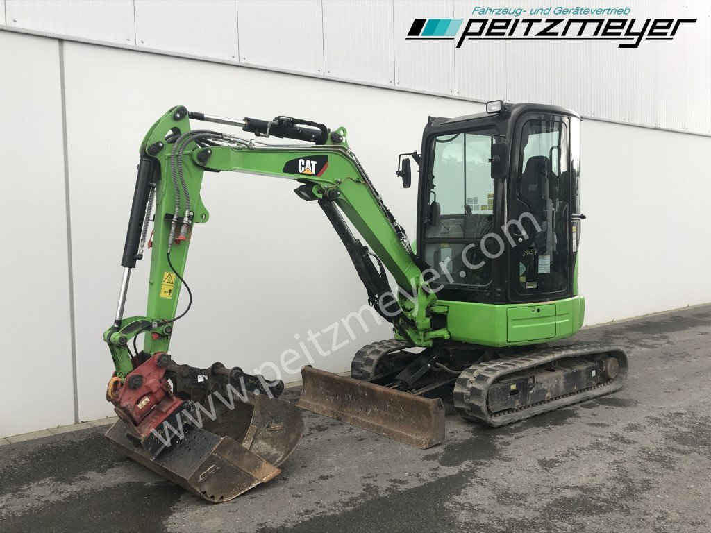 CAT Minibagger 303 E CR PowerTilt 3 Löffel - Miniekskavaator: pilt 1 CAT Minibagger 303 E CR PowerTilt 3 Löffel - Miniekskavaator: pilt 1