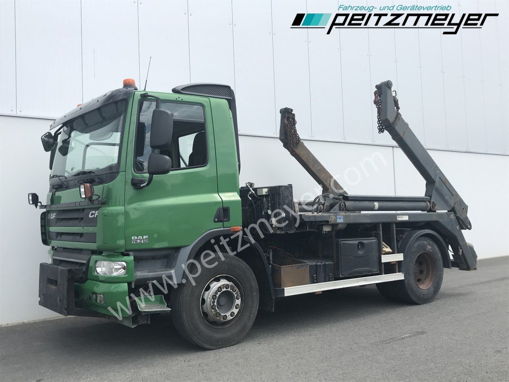 DAF CF 75.310 BL Meiller AK 12 T Absetzkipper - Nöörtõstukiga veoauto: pilt 1 DAF CF 75.310 BL Meiller AK 12 T Absetzkipper - Nöörtõstukiga veoauto: pilt 1