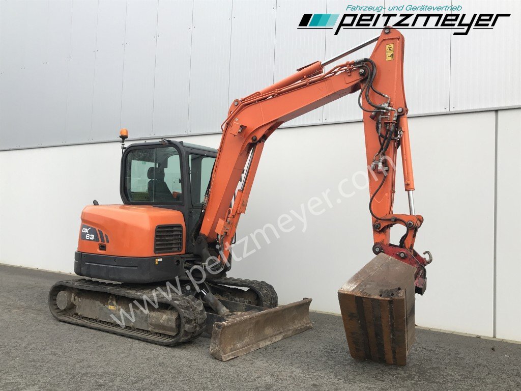 Doosan Kettenbagger DX 63-3 PowerTilt 070 , MS 03, mehrfach vorhanden - Miniekskavaator: pilt 2 Doosan Kettenbagger DX 63-3 PowerTilt 070 , MS 03, mehrfach vorhanden - Miniekskavaator: pilt 2