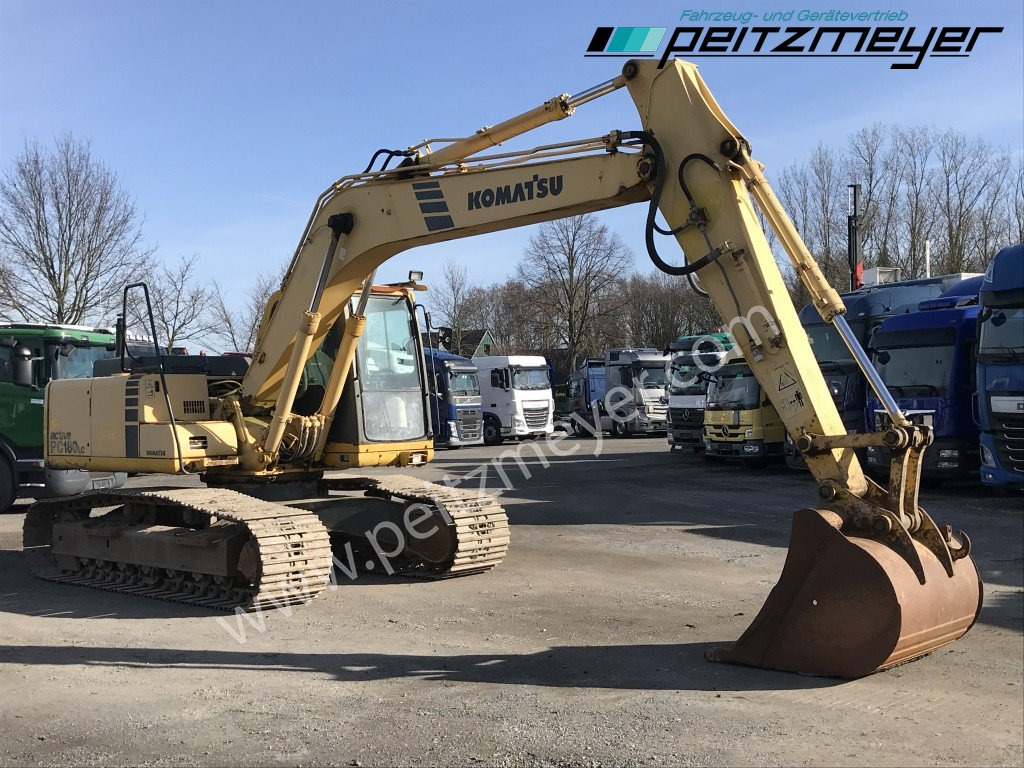 KOMATSU KETTENBAGGER PC 180 LC - 6K - Lintekskavaator: pilt 2 KOMATSU KETTENBAGGER PC 180 LC - 6K - Lintekskavaator: pilt 2