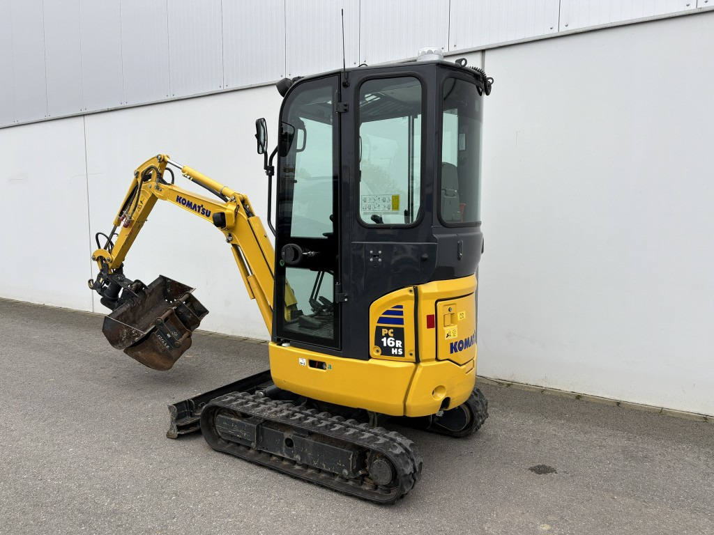 KOMATSU MINIBAGGER PC 16 R-3HS Powertilt 20,40,100 Löffel - Miniekskavaator: pilt 3 KOMATSU MINIBAGGER PC 16 R-3HS Powertilt 20,40,100 Löffel - Miniekskavaator: pilt 3