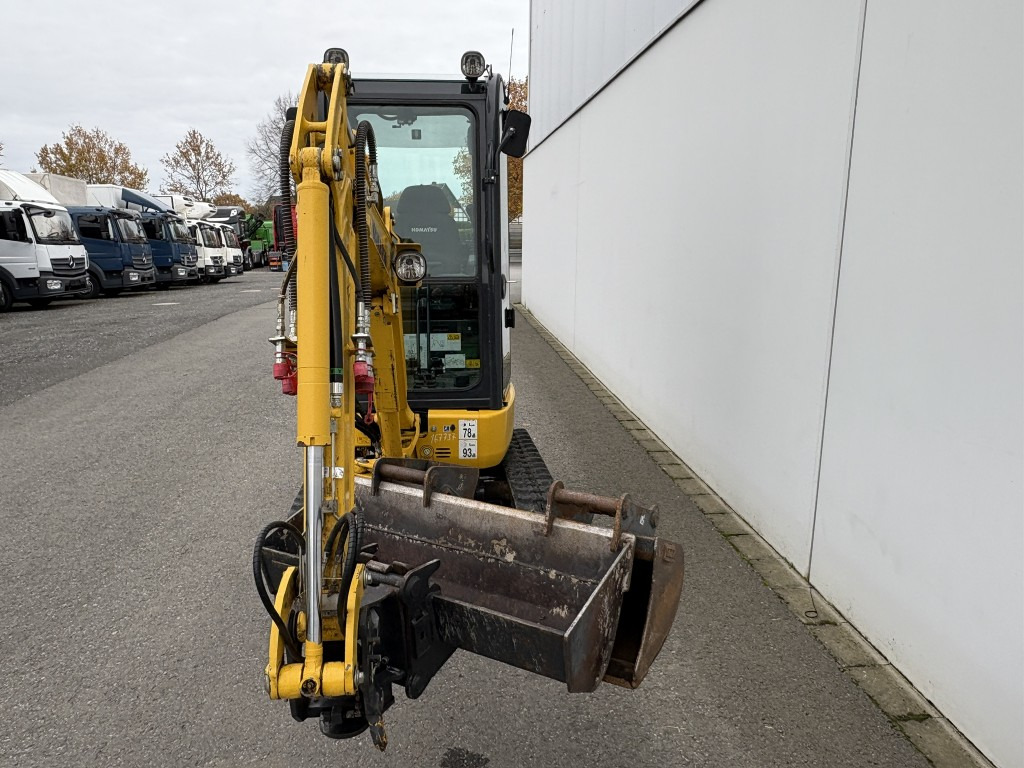 KOMATSU MINIBAGGER PC 16 R-3HS Powertilt 20,40,100 Löffel - Miniekskavaator: pilt 5 KOMATSU MINIBAGGER PC 16 R-3HS Powertilt 20,40,100 Löffel - Miniekskavaator: pilt 5