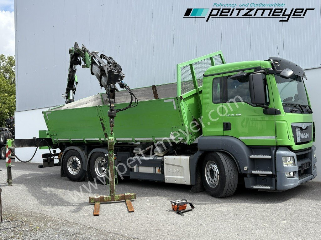 MAN TGS 26.460 FL 6x2 Kipper+Kran+Funk Lenkachse, 2-Seitenkipper, Atlas 172.3 - Kallurauto, Kraanaga veoauto: pilt 2 MAN TGS 26.460 FL 6x2 Kipper+Kran+Funk Lenkachse, 2-Seitenkipper, Atlas 172.3 - Kallurauto, Kraanaga veoauto: pilt 2