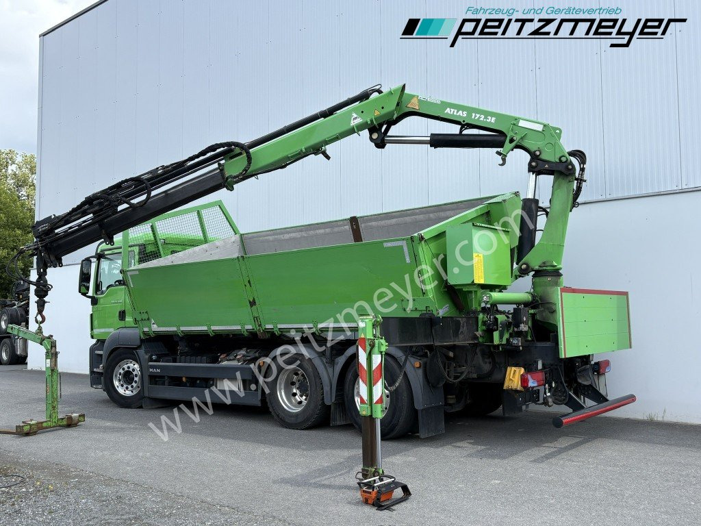 MAN TGS 26.460 FL 6x2 Kipper+Kran+Funk Lenkachse, 2-Seitenkipper, Atlas 172.3 - Kallurauto, Kraanaga veoauto: pilt 3 MAN TGS 26.460 FL 6x2 Kipper+Kran+Funk Lenkachse, 2-Seitenkipper, Atlas 172.3 - Kallurauto, Kraanaga veoauto: pilt 3