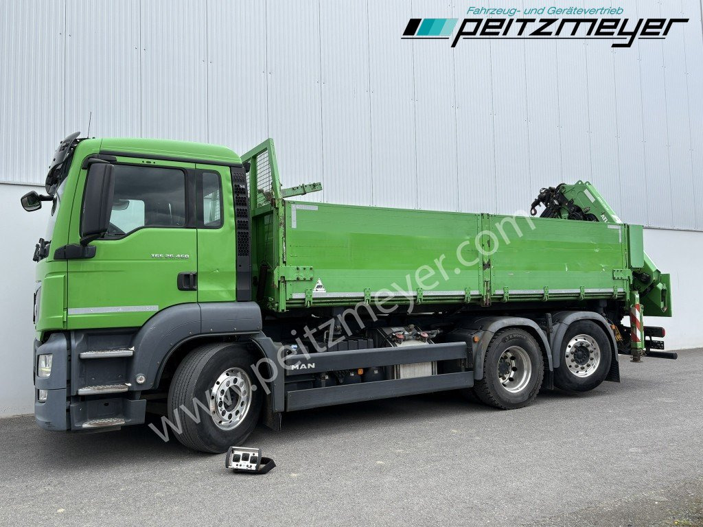 Kallurauto, Kraanaga veoauto MAN TGS 26.460 FL 6x2 Kipper+Kran+Funk Lenkachse, 2-Seitenkipper, Atlas 172.3: pilt 7