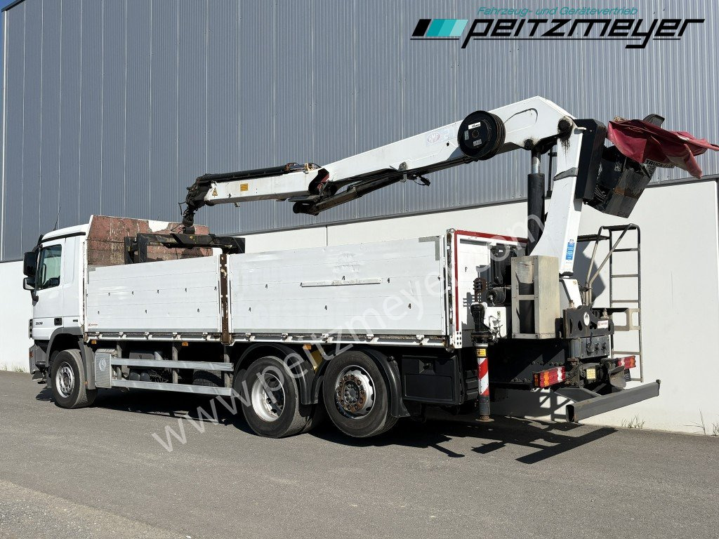 MERCEDES-BENZ Actros 2536 LL Pritsche HMF Heckkran m. Zange Baustoff - Madelveok/ Platvormveok, Kraanaga veoauto: pilt 3 MERCEDES-BENZ Actros 2536 LL Pritsche HMF Heckkran m. Zange Baustoff - Madelveok/ Platvormveok, Kraanaga veoauto: pilt 3