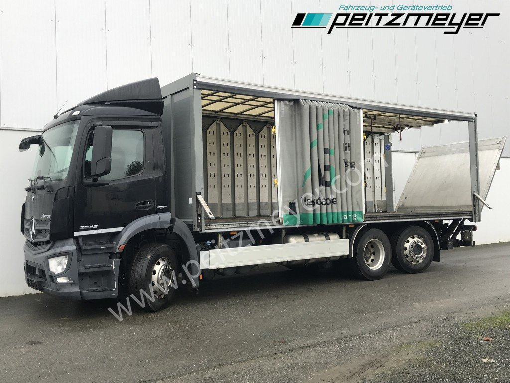 MERCEDES-BENZ Antos 2543 LL Ewers Getränke Retarder, 2 x AHK, LBW 2 t., Lenkachse - Joogiveok: pilt 1 MERCEDES-BENZ Antos 2543 LL Ewers Getränke Retarder, 2 x AHK, LBW 2 t., Lenkachse - Joogiveok: pilt 1