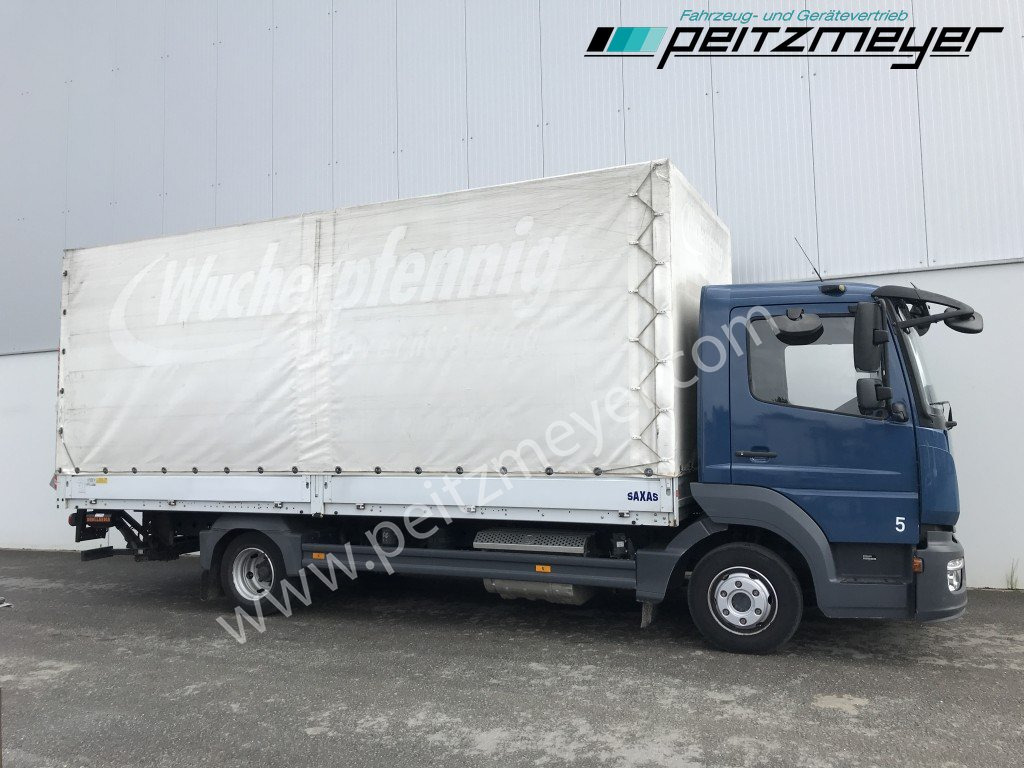 Tent veoauto MERCEDES-BENZ Atego 818 L Pritsche+LBW, Klima, 2 x AHK: pilt 8