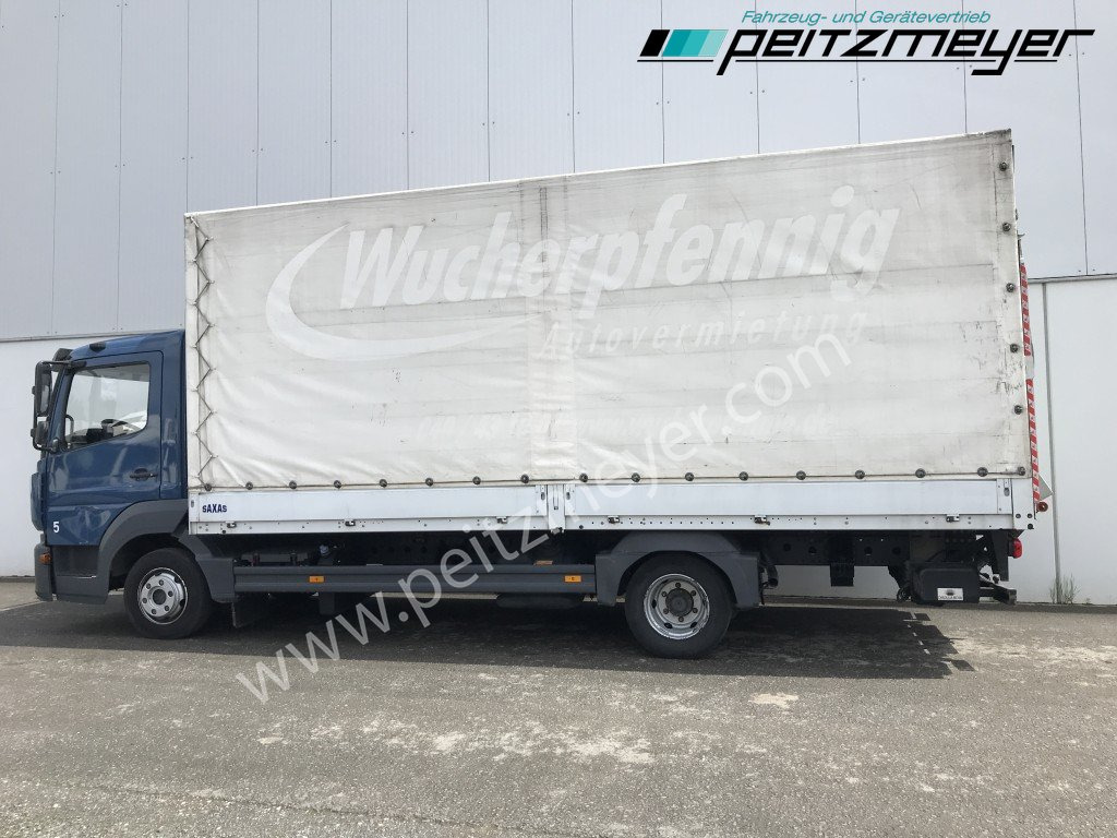 Tent veoauto MERCEDES-BENZ Atego 818 L Pritsche+LBW, Klima, 2 x AHK: pilt 7