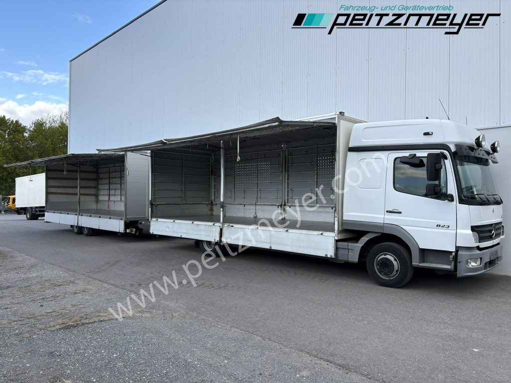 Kasti veoauto MERCEDES-BENZ Atego 823 L Geflügelpritsche L - Fahrerhaus, Klima, 2 x AHK: pilt 45 Kasti veoauto MERCEDES-BENZ Atego 823 L Geflügelpritsche L - Fahrerhaus, Klima, 2 x AHK: pilt 45
