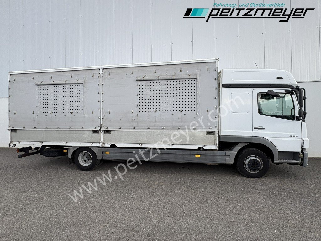 Kasti veoauto MERCEDES-BENZ Atego 823 L Geflügelpritsche L - Fahrerhaus, Klima, 2 x AHK: pilt 9 Kasti veoauto MERCEDES-BENZ Atego 823 L Geflügelpritsche L - Fahrerhaus, Klima, 2 x AHK: pilt 9