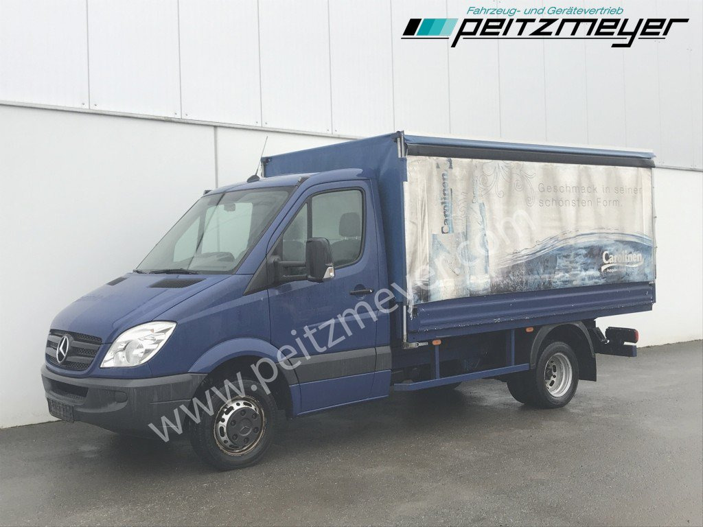 MERCEDES-BENZ Sprinter 515 CDI Pritsche mit Schiebeplane - Tent tarbesõiduk: pilt 1 MERCEDES-BENZ Sprinter 515 CDI Pritsche mit Schiebeplane - Tent tarbesõiduk: pilt 1