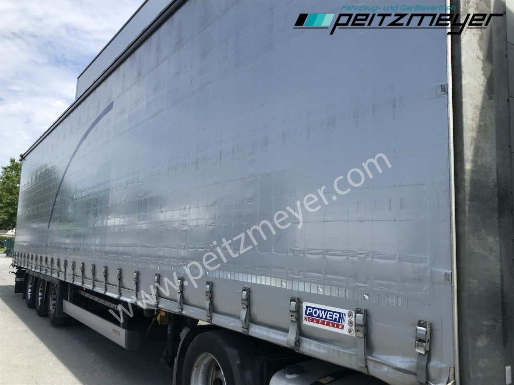 Tentpoolhaagis SCHMITZ 3 Achs Pritschenauflieger SCS 24/L-13.62 Mega, Power-Curtain Jumbo, Edscha, RSAB,: pilt 29