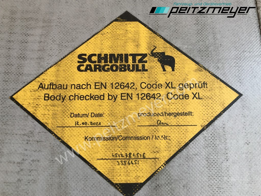 Tentpoolhaagis SCHMITZ 3 Achs Pritschenauflieger SCS 24/L-13.62 Mega, Power-Curtain Jumbo, Edscha, RSAB,: pilt 18