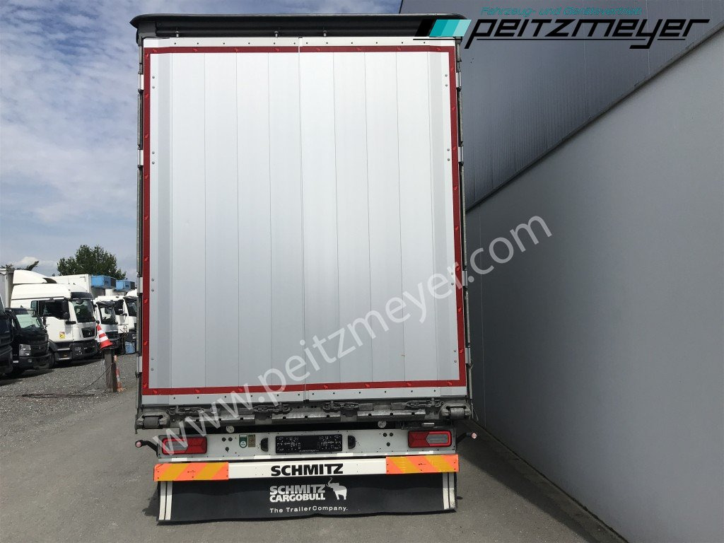 Tentpoolhaagis SCHMITZ 3 Achs Pritschenauflieger SCS 24/L-13.62 Mega, Power-Curtain Jumbo, Edscha, RSAB,: pilt 6