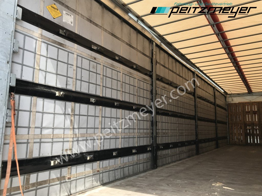 Tentpoolhaagis SCHMITZ 3 Achs Pritschenauflieger SCS 24/L-13.62 Mega, Power-Curtain Jumbo, Edscha, RSAB,: pilt 12