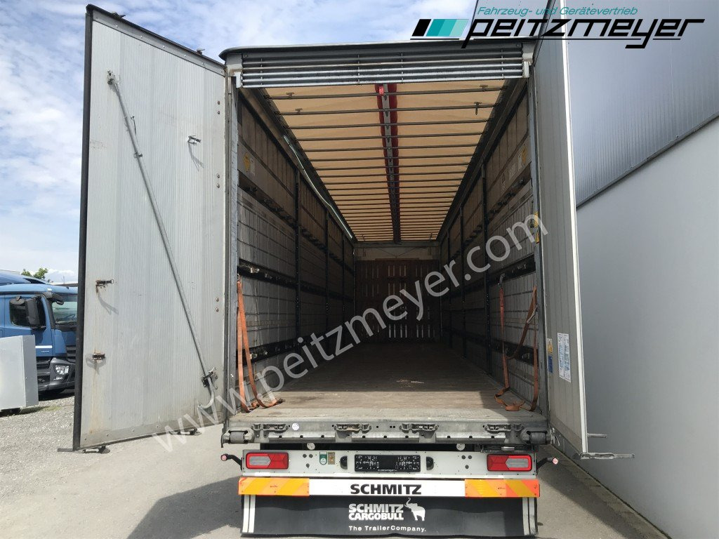 Tentpoolhaagis SCHMITZ 3 Achs Pritschenauflieger SCS 24/L-13.62 Mega, Power-Curtain Jumbo, Edscha, RSAB,: pilt 9