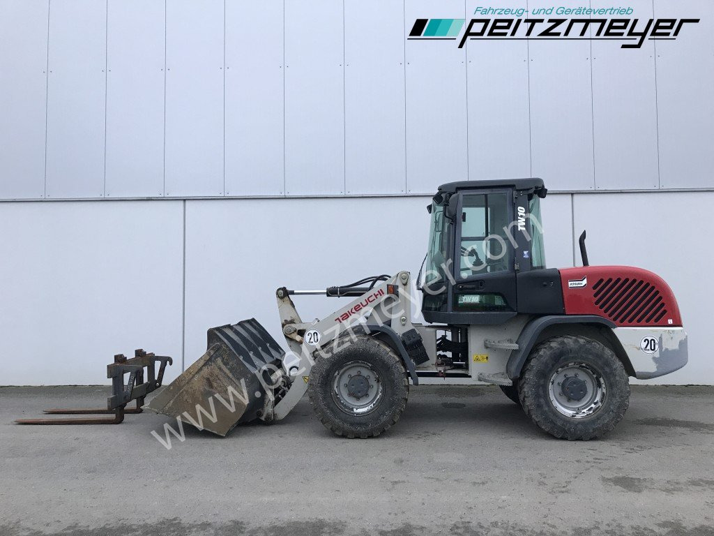Rataslaadur Takeuchi / Terex Radlader TW 10 (ohne Ad-Blue): pilt 7