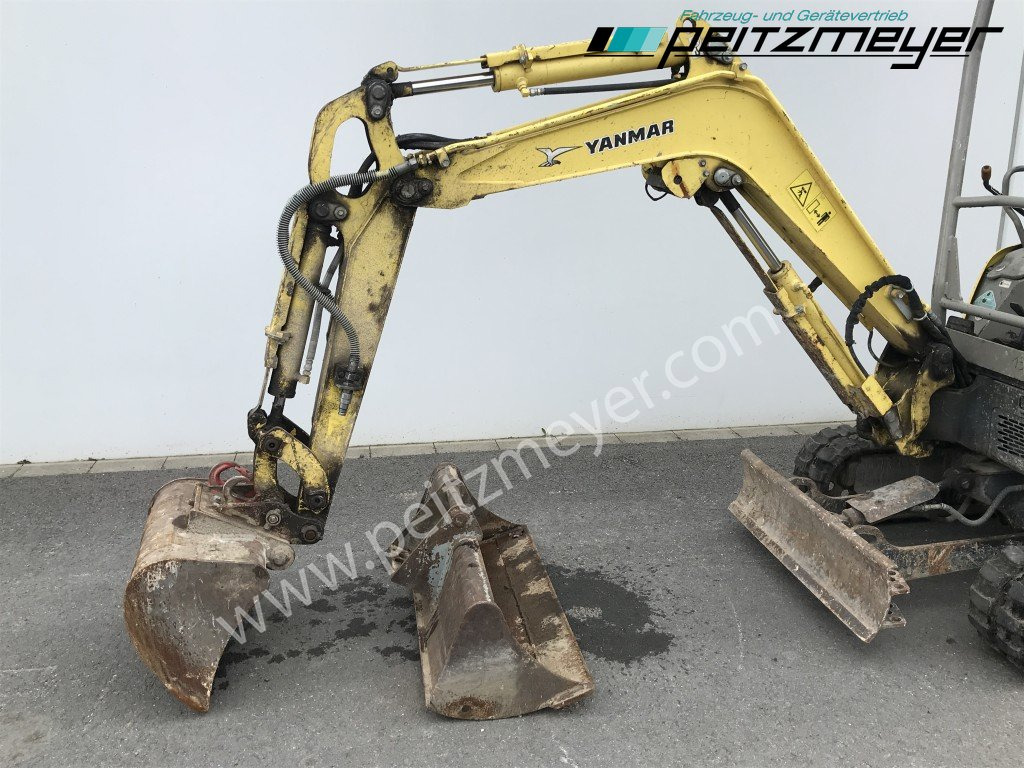 Miniekskavaator YANMAR MINIBAGGER Vio 17 verstellbares Fahrwerk Schnellwechsler mit 60 er und 100 Löffel: pilt 23 Miniekskavaator YANMAR MINIBAGGER Vio 17 verstellbares Fahrwerk Schnellwechsler mit 60 er und 100 Löffel: pilt 23