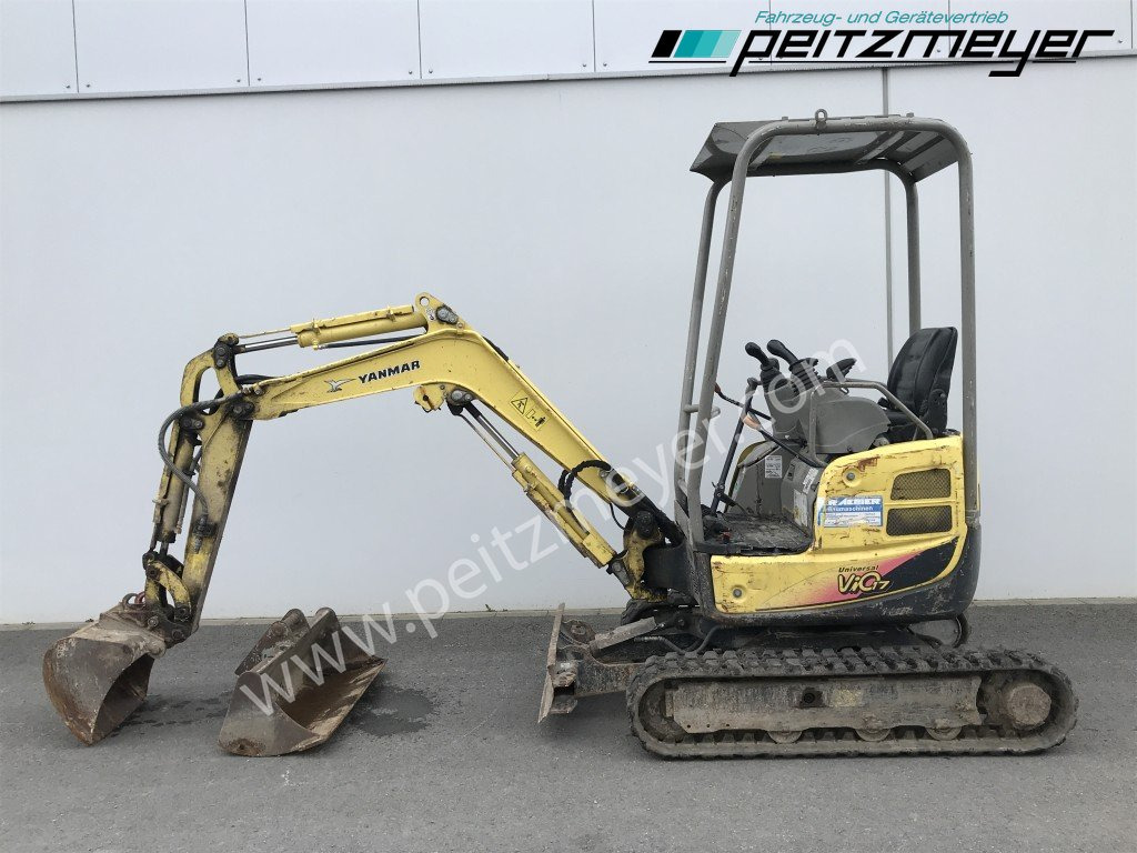 Miniekskavaator YANMAR MINIBAGGER Vio 17 verstellbares Fahrwerk Schnellwechsler mit 60 er und 100 Löffel: pilt 9 Miniekskavaator YANMAR MINIBAGGER Vio 17 verstellbares Fahrwerk Schnellwechsler mit 60 er und 100 Löffel: pilt 9