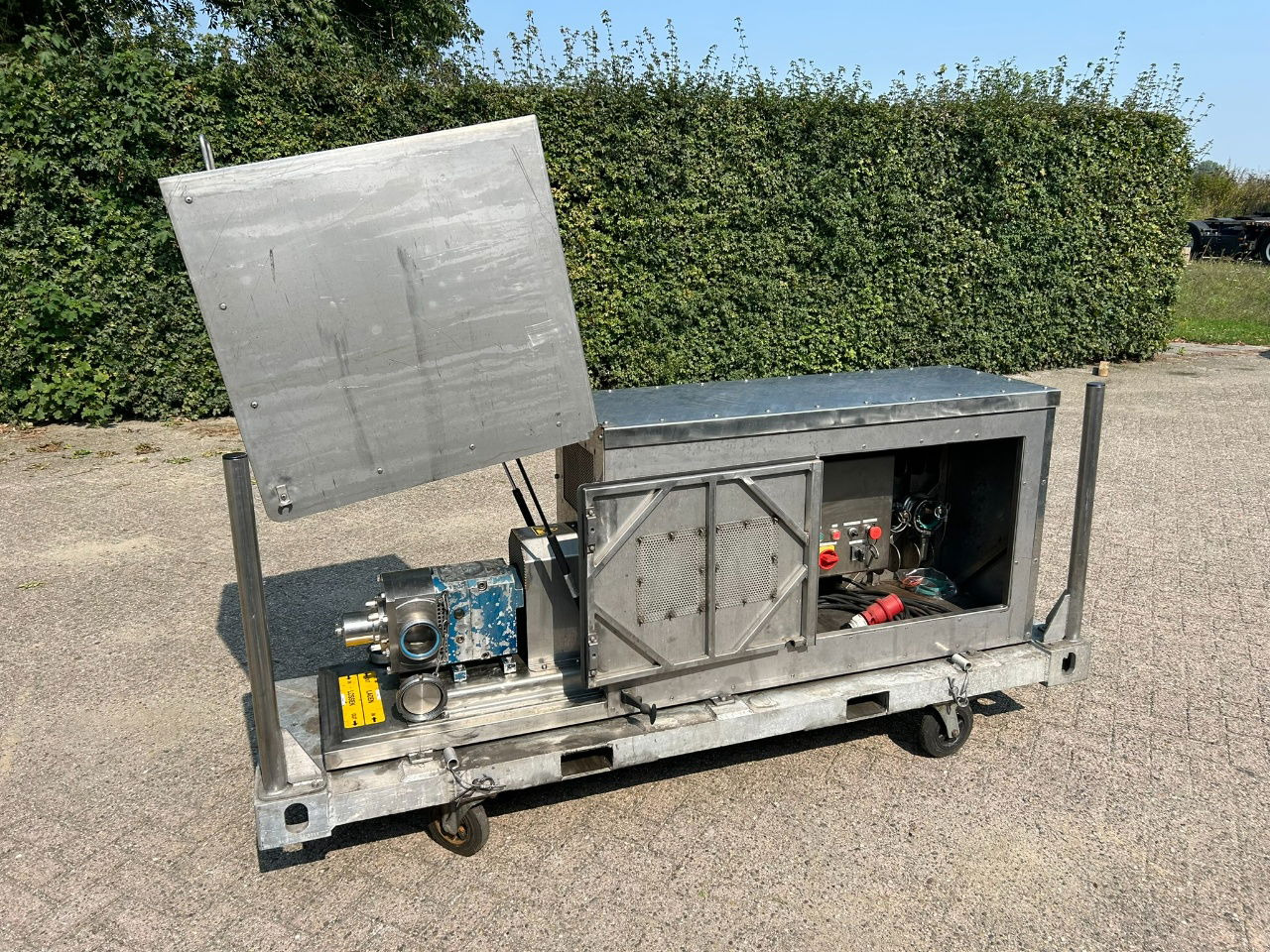 Amac Drum STP20/106/10 Liquid lobe pomp + elctro energie 380 v - Tööstusmasin: pilt 1 Amac Drum STP20/106/10 Liquid lobe pomp + elctro energie 380 v - Tööstusmasin: pilt 1