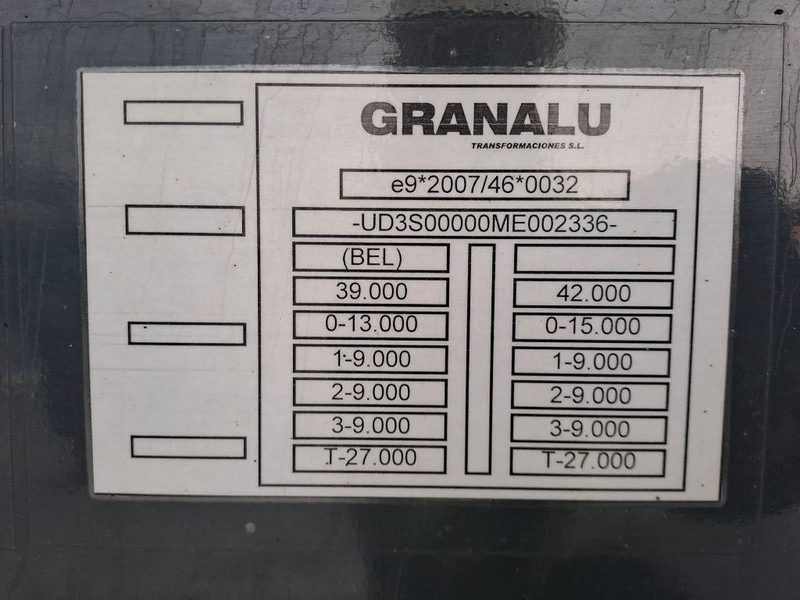 Kalluri järelhaagis DTM Granalu OL47TC-3 + MAN NGTS33.510 (2 Sets Availabl: pilt 8