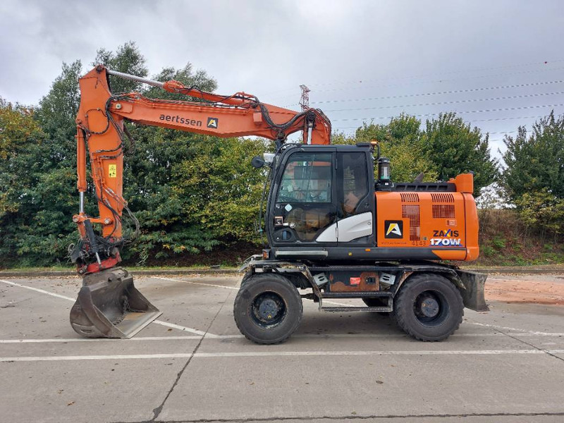 Hitachi ZX170W-6 (+ Rototilt R5) - Ratastel ekskavaator: pilt 1 Hitachi ZX170W-6 (+ Rototilt R5) - Ratastel ekskavaator: pilt 1