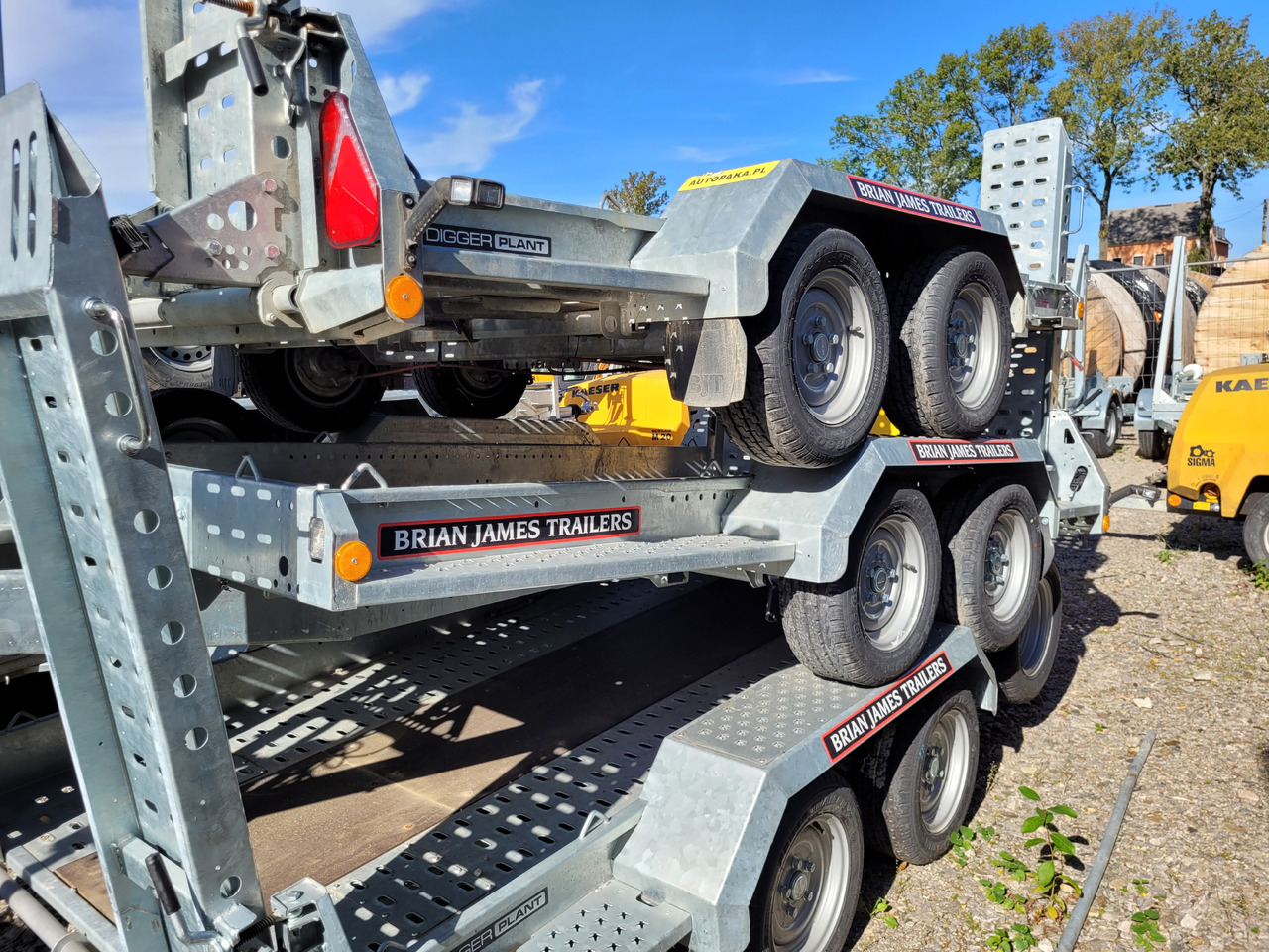 BRIAN JAMES TRAILERS P DRAW 2400. 3500kg, - Haagis: pilt 2 BRIAN JAMES TRAILERS P DRAW 2400. 3500kg, - Haagis: pilt 2