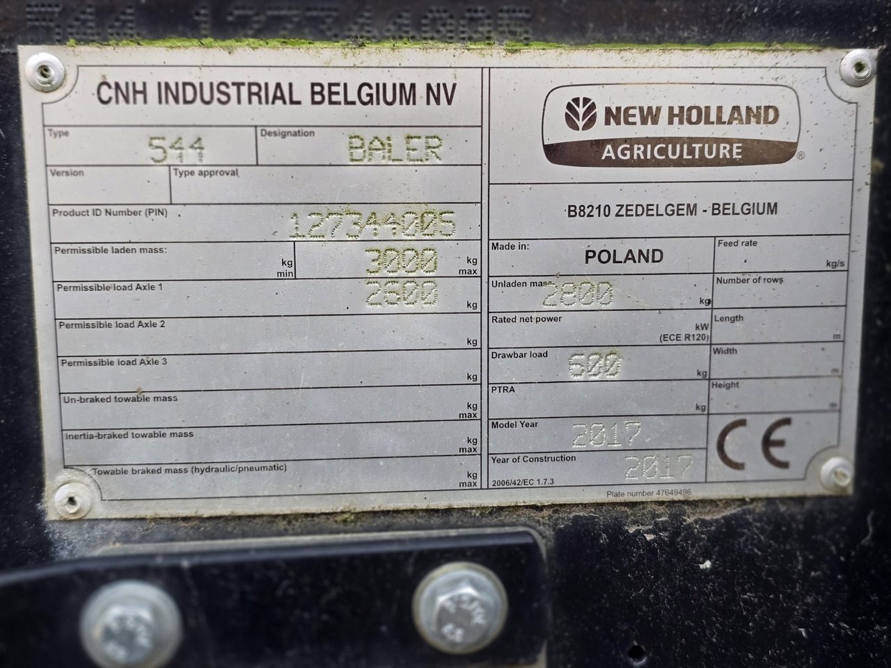 New Holland BR6090 - Heinapress, ümmargune: pilt 5 New Holland BR6090 - Heinapress, ümmargune: pilt 5