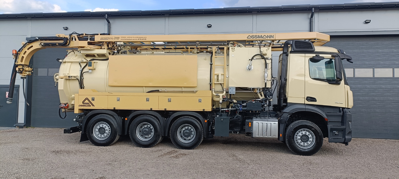 MERCEDES-BENZ AROCS ASSMANN stainless steel recykling - Vaakumveok: pilt 4 MERCEDES-BENZ AROCS ASSMANN stainless steel recykling - Vaakumveok: pilt 4