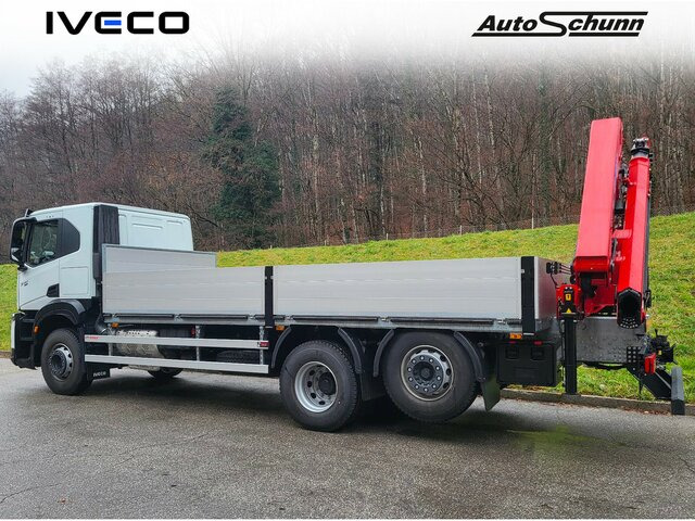 IVECO X-Way AT280X46Y/PS ON++LED+KRAN + KIPPMULDE... - Kraanaga veoauto, Madelveok/ Platvormveok: pilt 1 IVECO X-Way AT280X46Y/PS ON++LED+KRAN + KIPPMULDE... - Kraanaga veoauto, Madelveok/ Platvormveok: pilt 1