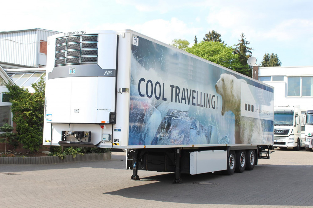 Chereau Thermo King A500 Doppelstock Blumen SAF Lift - Külmutiga poolhaagis: pilt 1 Chereau Thermo King A500 Doppelstock Blumen SAF Lift - Külmutiga poolhaagis: pilt 1