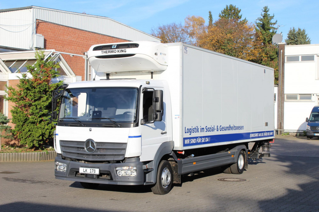 Mercedes-Benz Atego 1221 E6 TK T-800 R Strom Türen+LBW - Külmutiga veoauto: pilt 1 Mercedes-Benz Atego 1221 E6 TK T-800 R Strom Türen+LBW - Külmutiga veoauto: pilt 1