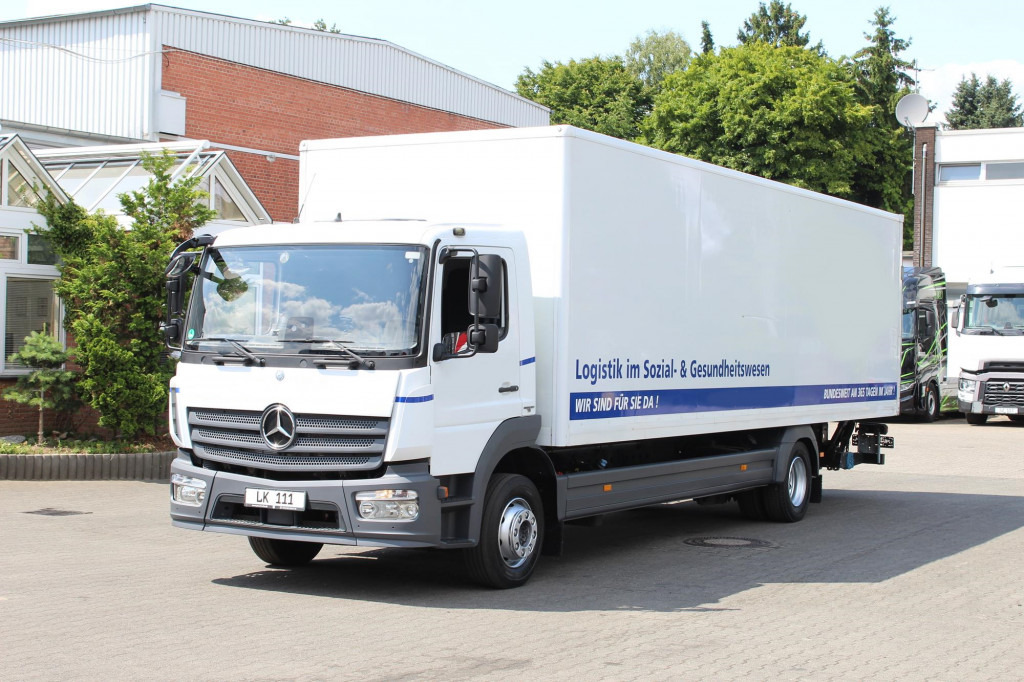 Mercedes-Benz Atego 1321 E6 Koffer Klima Kamera Schalter LBW - Kasti veoauto: pilt 1 Mercedes-Benz Atego 1321 E6 Koffer Klima Kamera Schalter LBW - Kasti veoauto: pilt 1