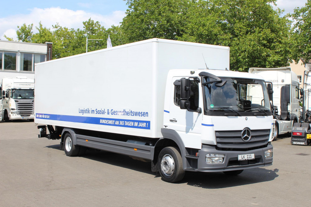 Kasti veoauto Mercedes-Benz Atego 1321 E6  Koffer Klima Kamera Schalter LBW: pilt 9