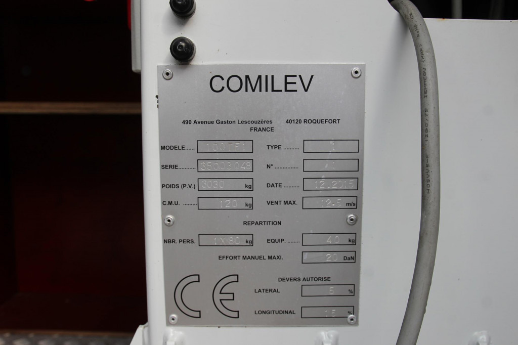 Renault Master Comilev 100TF1 10m Klima nur 423h HU-UVV - Veoautolt tõusev platvorm: pilt 2 Renault Master Comilev 100TF1 10m Klima nur 423h HU-UVV - Veoautolt tõusev platvorm: pilt 2