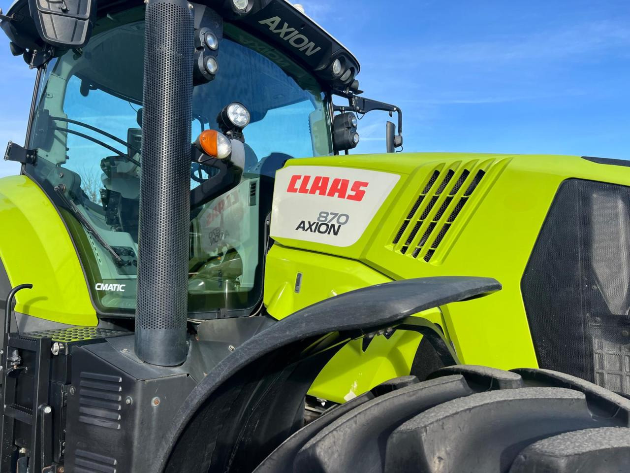 Traktor CLAAS Axion 870 CMATIC, 4900 Bh: pilt 7