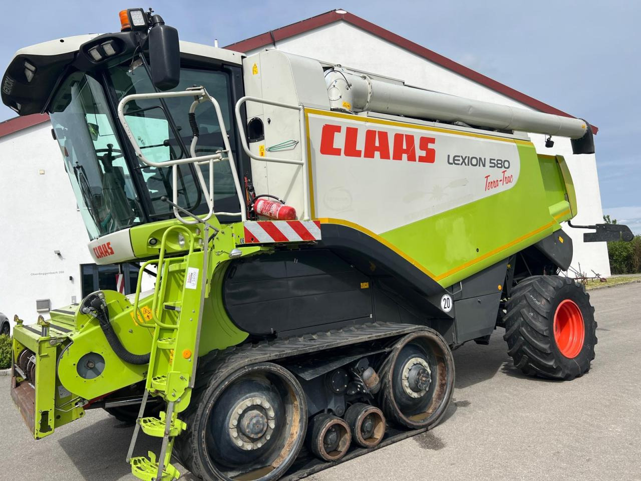 CLAAS Lexion 580 Terra Trac - Kombain: pilt 1 CLAAS Lexion 580 Terra Trac - Kombain: pilt 1