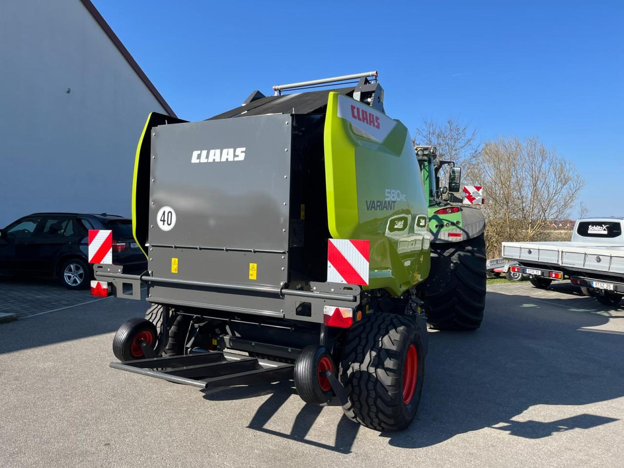 CLAAS Variant 580 RC, neuwertige Rundballenpresse - Heinapress, ümmargune: pilt 4 CLAAS Variant 580 RC, neuwertige Rundballenpresse - Heinapress, ümmargune: pilt 4