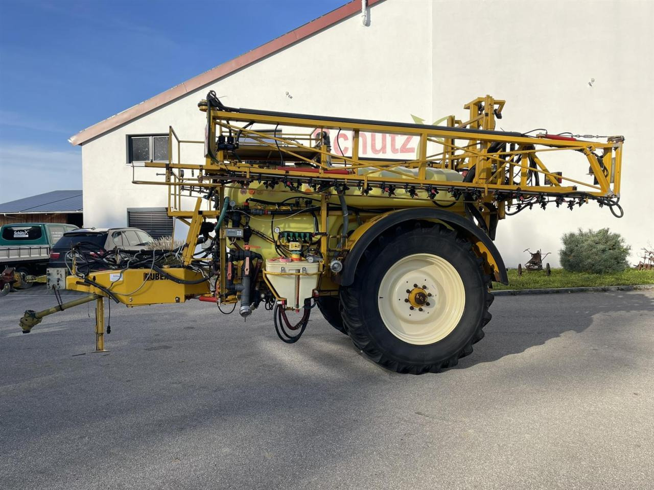 Dubex Vector, Anhängespritze mit Lenkung - Järelveetav pritsija: pilt 2 Dubex Vector, Anhängespritze mit Lenkung - Järelveetav pritsija: pilt 2