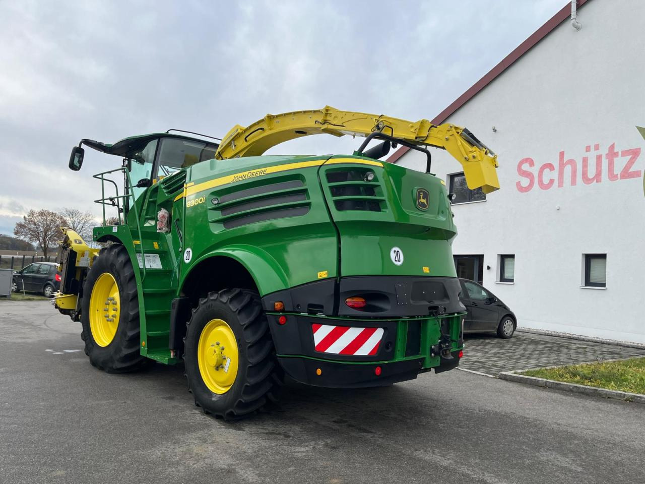 John Deere 8300i JD, 910Bh, Havestlap, Pickup, Kemper - Koristusmasin: pilt 3 John Deere 8300i JD, 910Bh, Havestlap, Pickup, Kemper - Koristusmasin: pilt 3